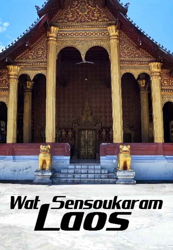 Wat Sensoukaram, Laos Poster 3