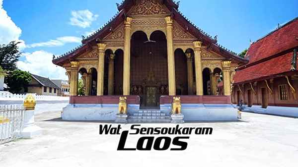 Wat Sensoukaram, Laos Poster 2