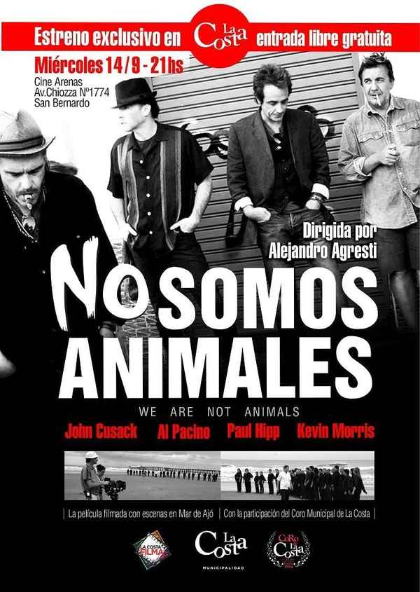 We're No Animals Poster 1