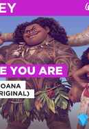 Where You Are in the Style of Cast of Moana Poster 4
