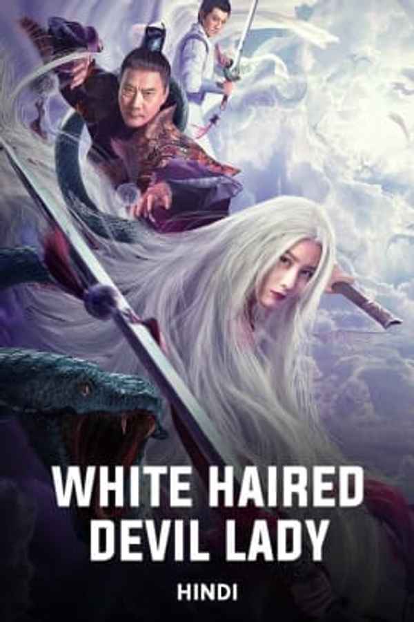 White Haired Devil Lady Poster 4