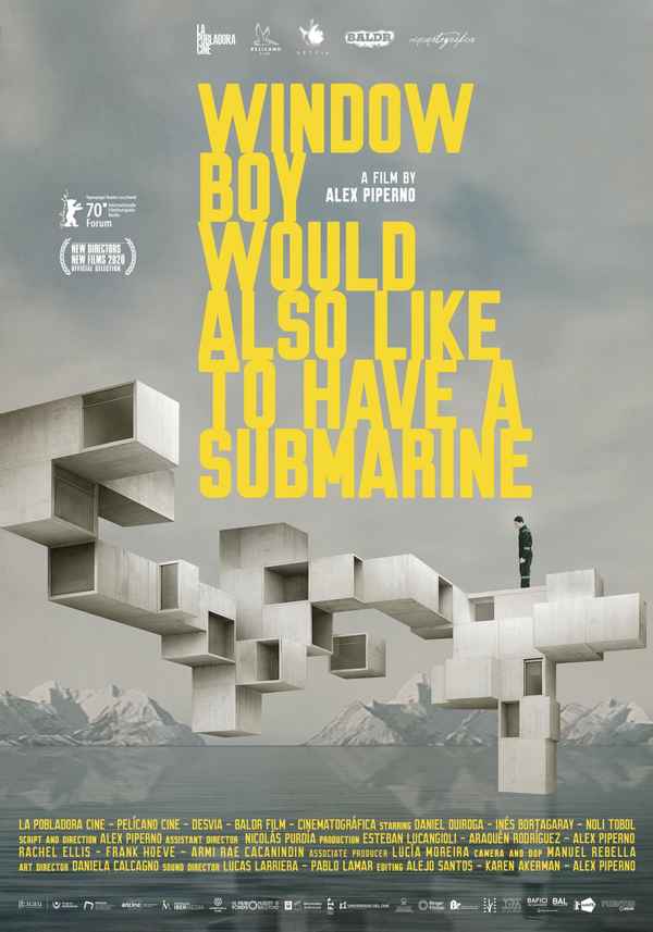 Window Boy Would Also Like to Have a Submarine Poster 1