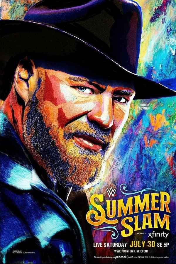 WWE SummerSlam 2022 Poster 7