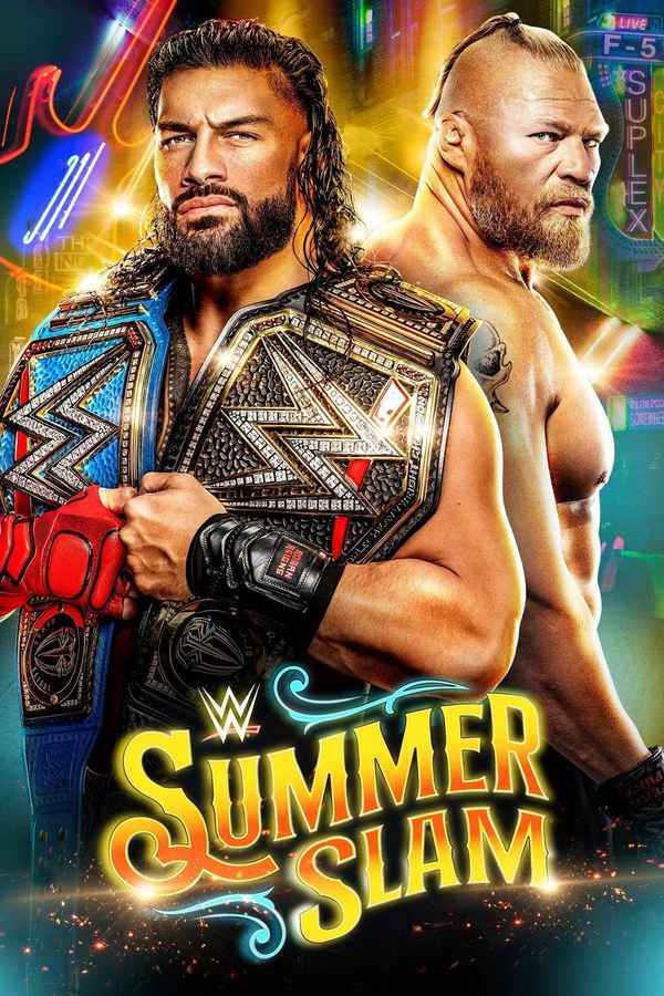 WWE SummerSlam 2022 Poster 6