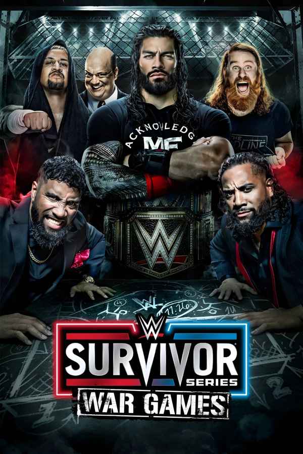 WWE Survivor Series WarGames 2022 Poster 3