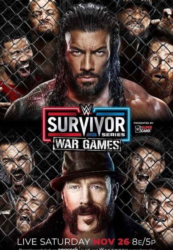 WWE Survivor Series WarGames 2022 Poster 6