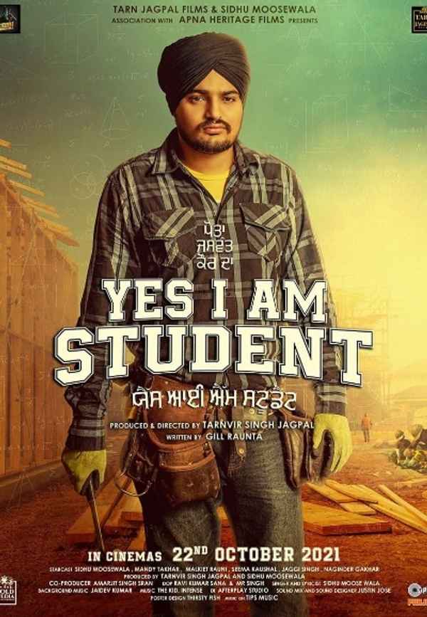 Yes I Am Student Poster 7