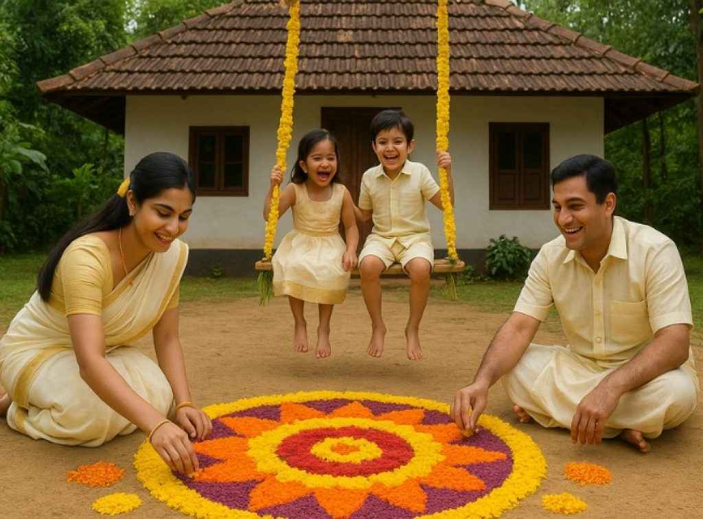 Onam 2025, AI Pookalam, Onam with technology, Tech Onam ideas,