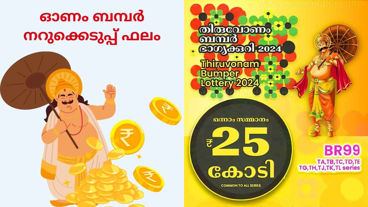 Thiruvonam Bumper Result Live: അടിച്ചു മോനേ… TG 434222 ടിക്കറ്റിന് 25 കോടി, വയനാട്ടിൽ!  നറുക്കെടുപ്പ് ഫലം ഇതാ…