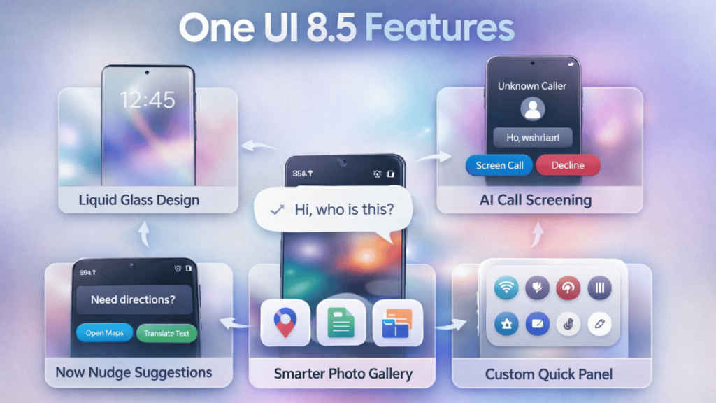 One UI 8.5 features