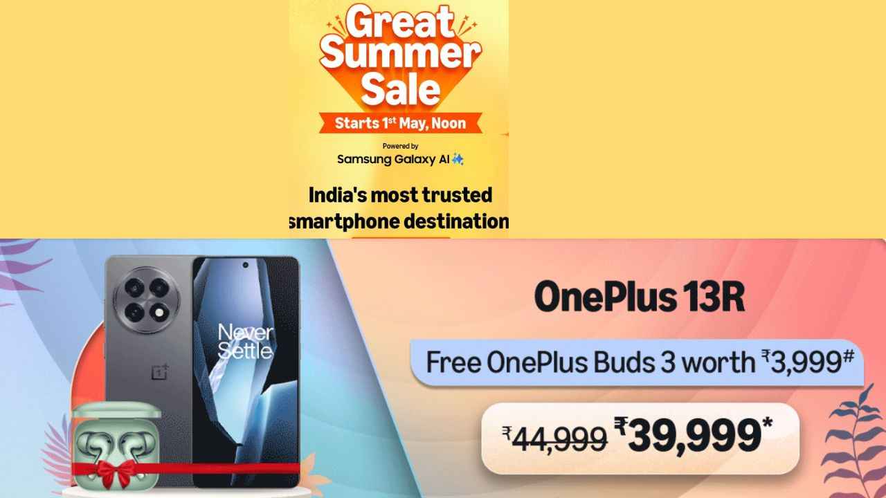 Amazon யில் சிறப்பு ஆபர் OnePlus 13R யின் அதிரடி டிஸ்கவுண்ட் உடன் ரூ,3000 மதிப்பு உள்ள Oneplus Buds 3 இலவச