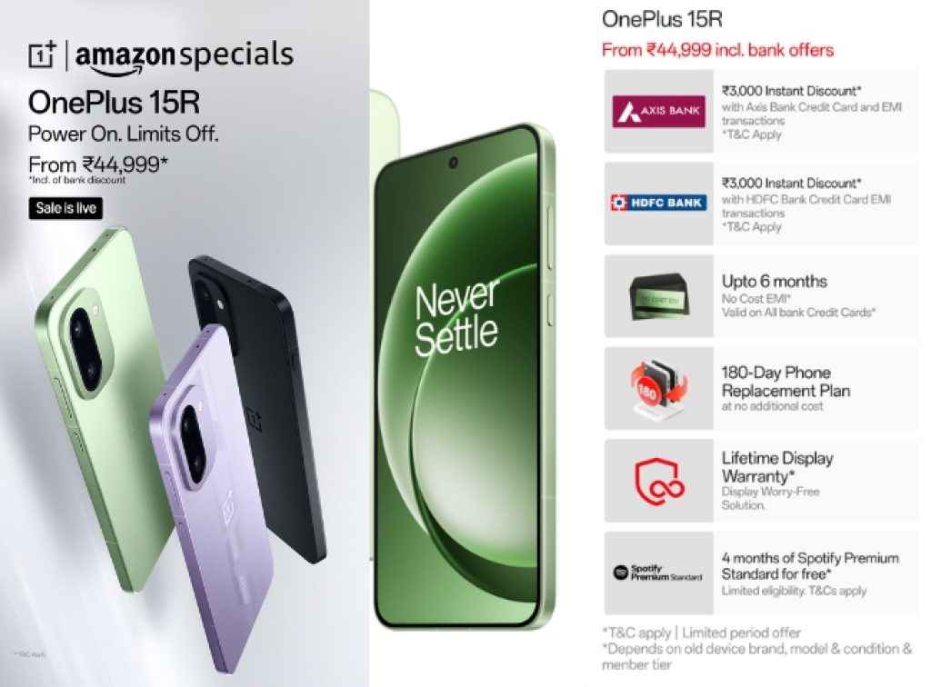 OnePlus 15R First Sale