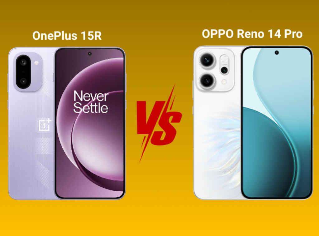 OnePlus 15R vs OPPO Reno 14 Pro