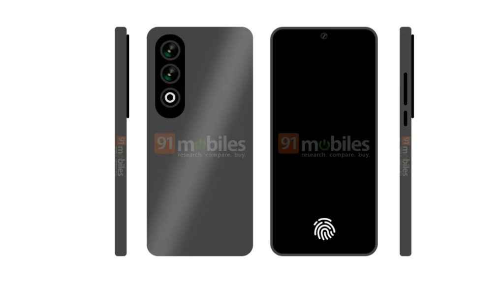 Upcoming OnePlus phone design leaked through renders, could be next Nord device
