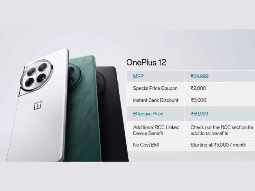 OnePlus 12 Discount