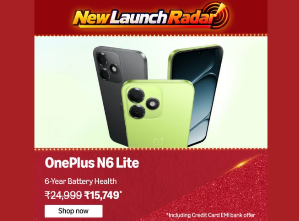 OnePlus N6 Lite 4G Price discount on Amazon Sale