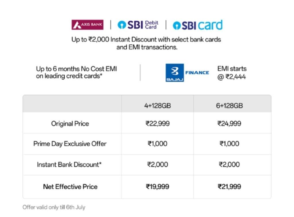OnePlus N6 price and offers