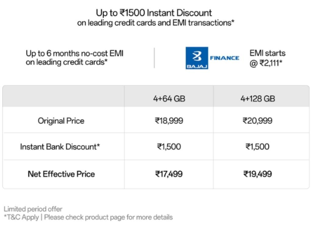 OnePlus N6x price and offers