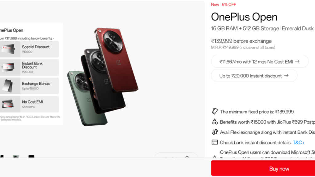 OnePlus Open Deal