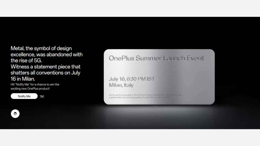 OnePlus Summer Launch Event scheduled for 16 July: Nord 4, Buds 3 Pro and more expected