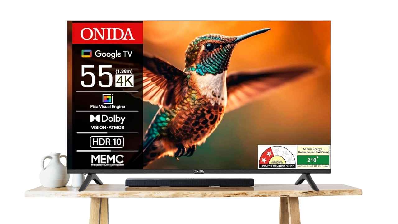 Onida 55 ఇంచ్ Dolby Atmos స్మార్ట్ టీవీ భారీ డిస్కౌంట్ తో 25 వేలకే లభిస్తోంది.!