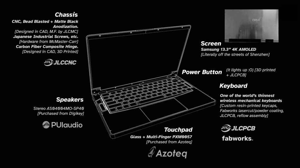Open source laptop