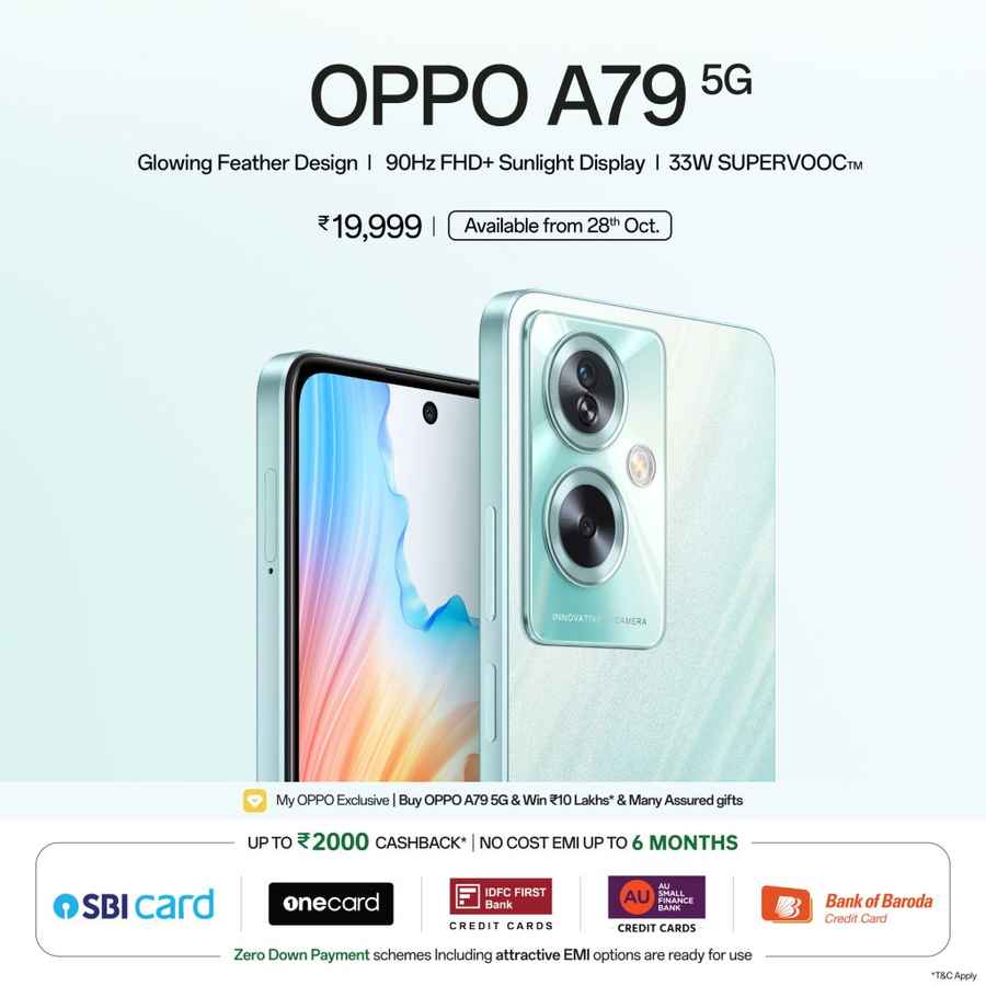 Oppo A79 5G Launched in india