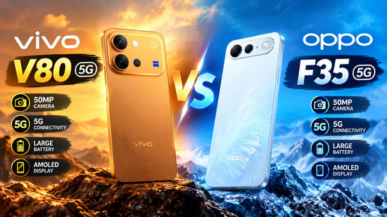 Vivo V80 5G vs Oppo F35 5G: ডিসপ্লে, প্রসেসর, ক্যামেরা, ব্যাটারি এবং দামের তুলনা