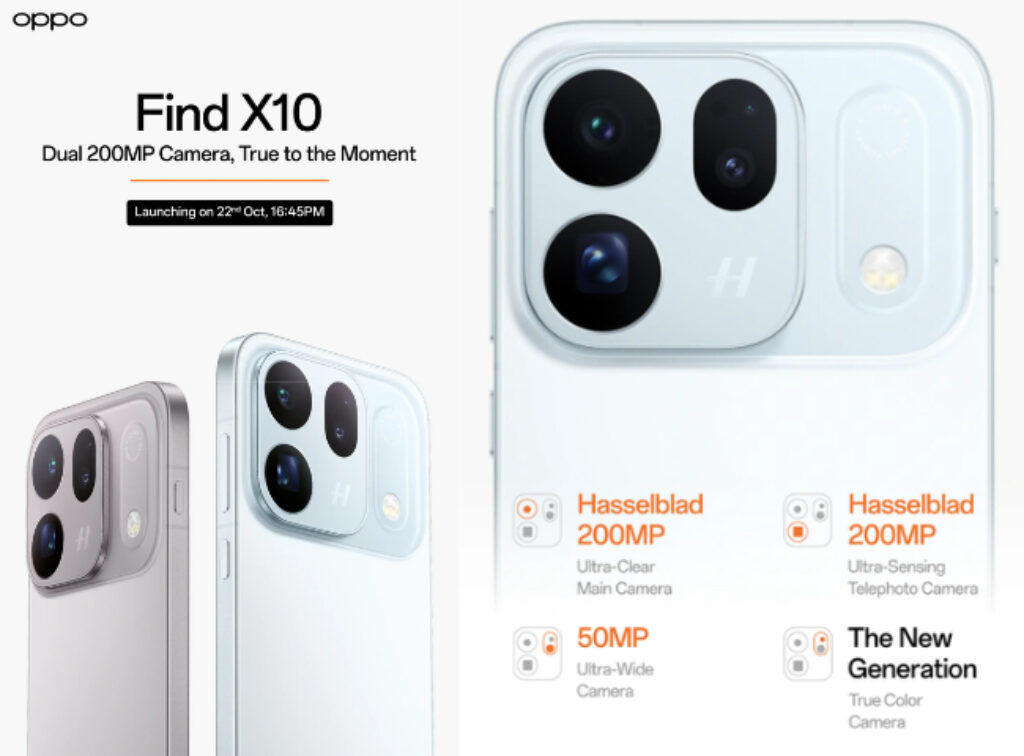 Oppo Find X10 Camera
