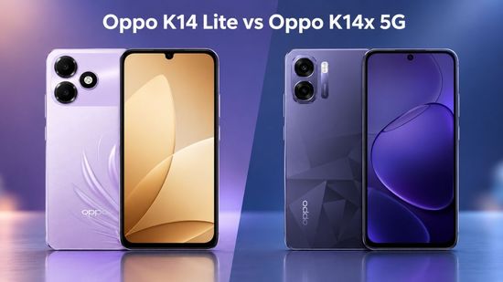 Oppo K14 Lite vs Oppo K14x 5G: डिस्प्ले, प्रोसेसर, कैमरा, बैटरी और कीमत की तुलना
