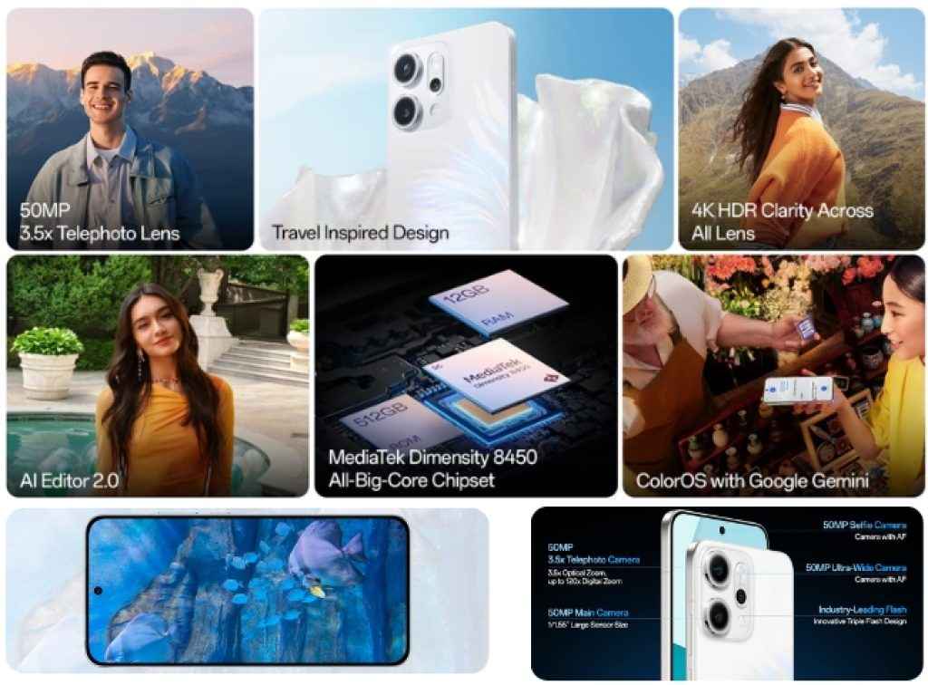 Oppo Reno 14 5G and Reno 14 Pro 5G launch in India