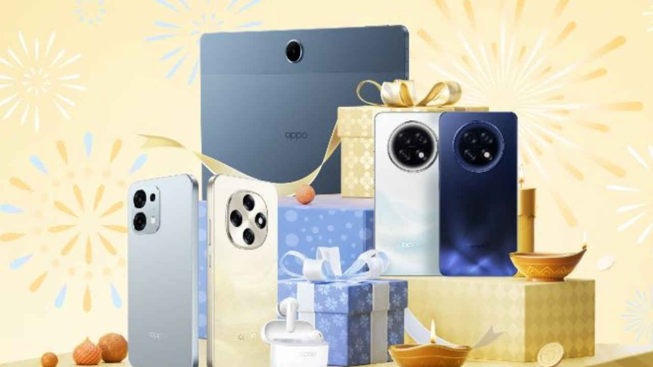 Oppo का धमाकेदार फेस्टिव ऑफर! जीरो डाउन पेमेंट पर खरीदें फोन, मिल रही शानदार डील, 10 लाख का इनाम जीतने का भी मौका