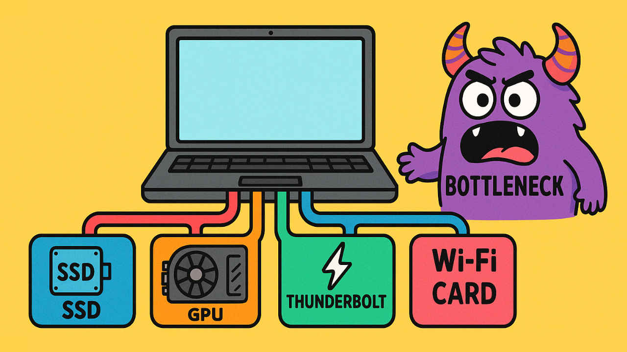 PCIe lane allocation: The silent bottleneck in modern laptops