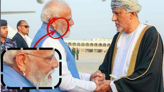 PM मोदी का ओमान दौरा, कान में लगा था अनोखा डिवाइस, ‘इयररिंग’ समझ बैठे लोग, सच्चाई जान उड़ गए होश!