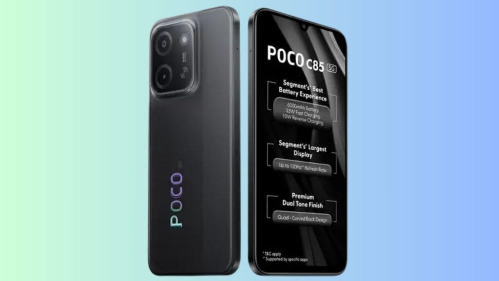 POCO C85 5G Gets a Major Price Drop on Amazon Check Deal Details