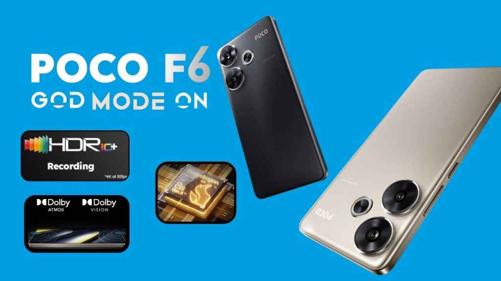 POCO F6 5G phone available at never before discount price from flipkart sale