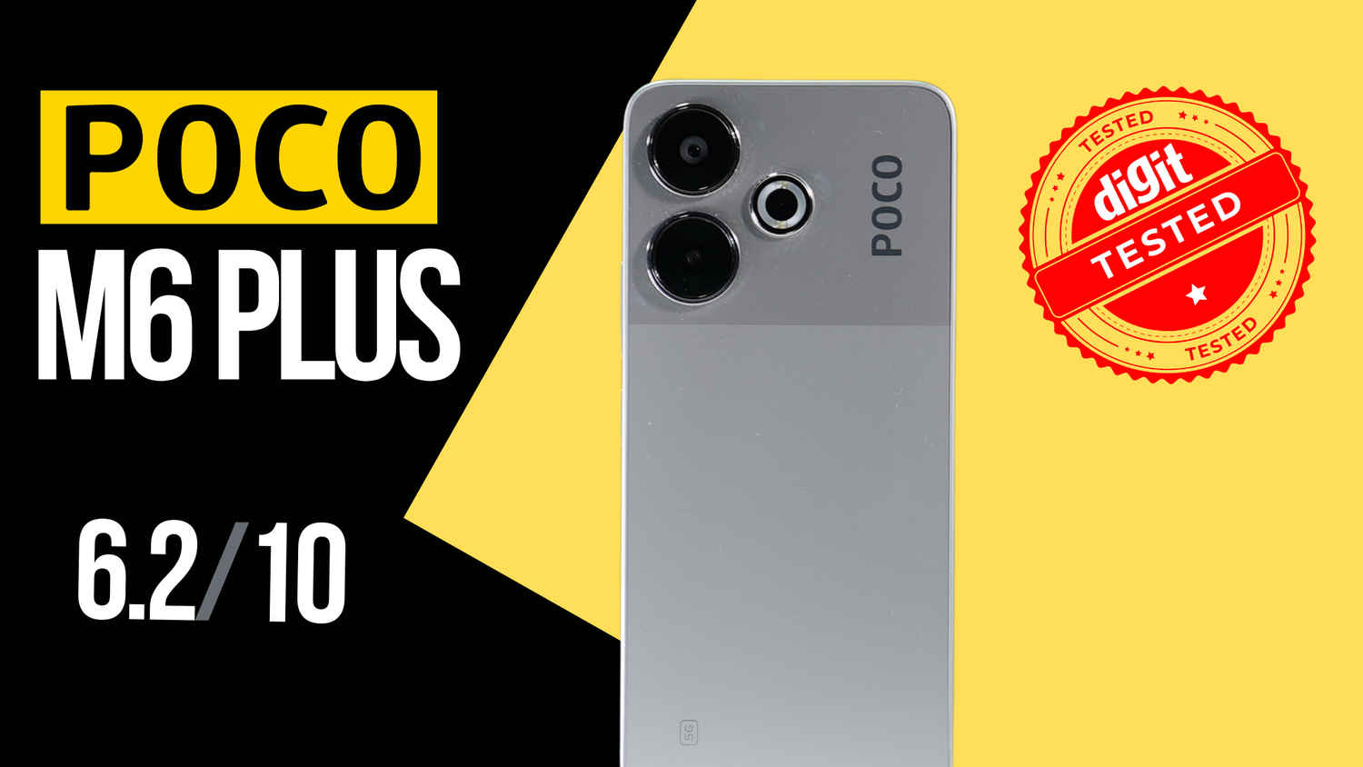 POCO M6 Plus 5G Review: Ambitious 5G budget phone with shortcomings