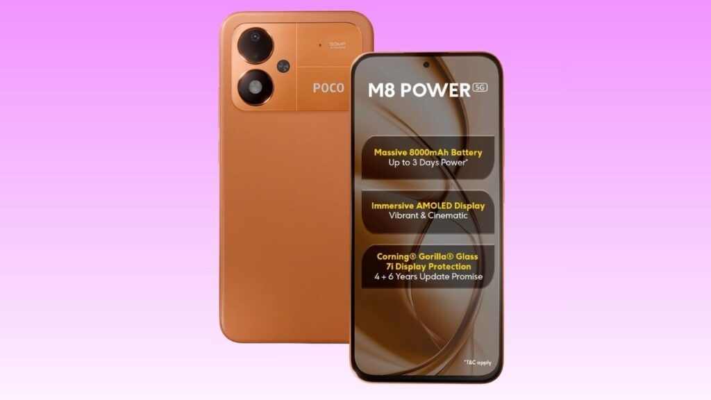 POCO M8 Power Launched in India With Snapdragon 4 Gen 4 Price and Features