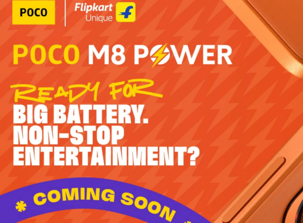 POCO M8 Power 5G India Launch Confirmed via Flipkart Microsite Key Features