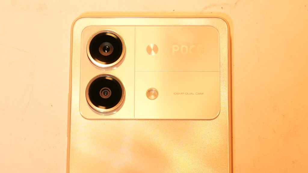 POCO X6 Neo dual camera setup