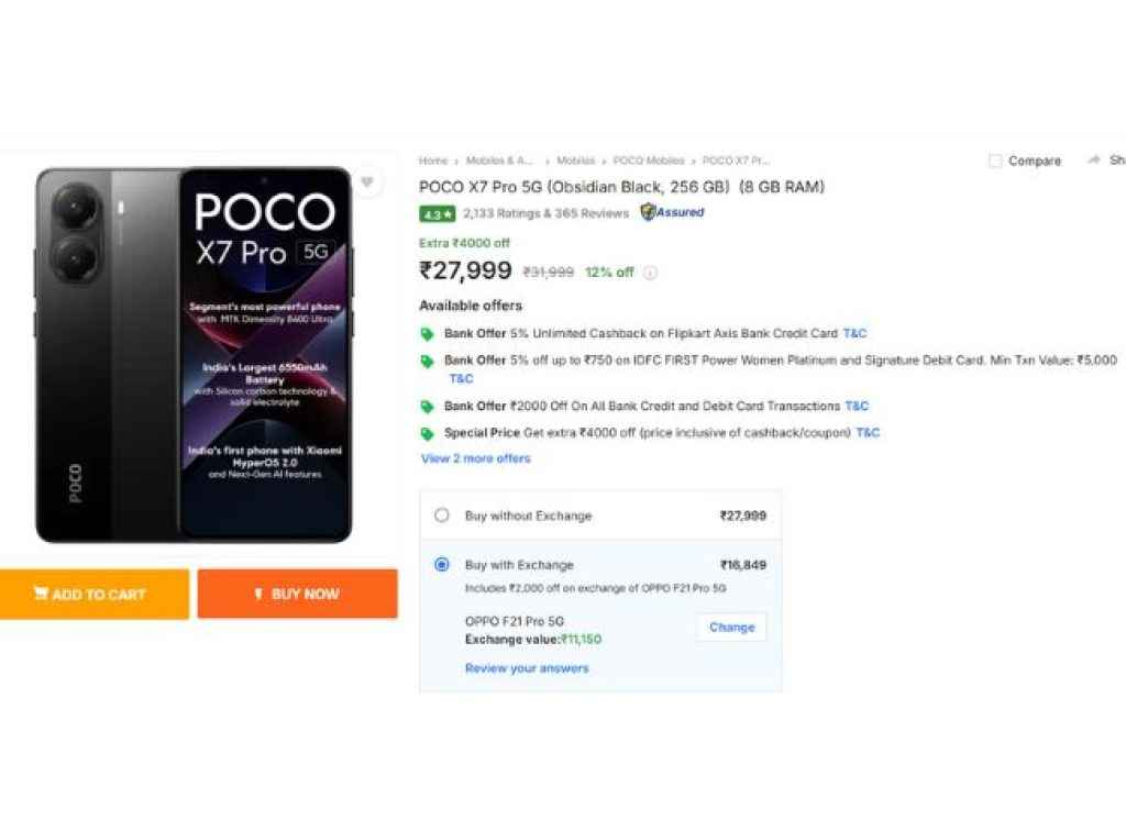POCO X7 Pro 5G