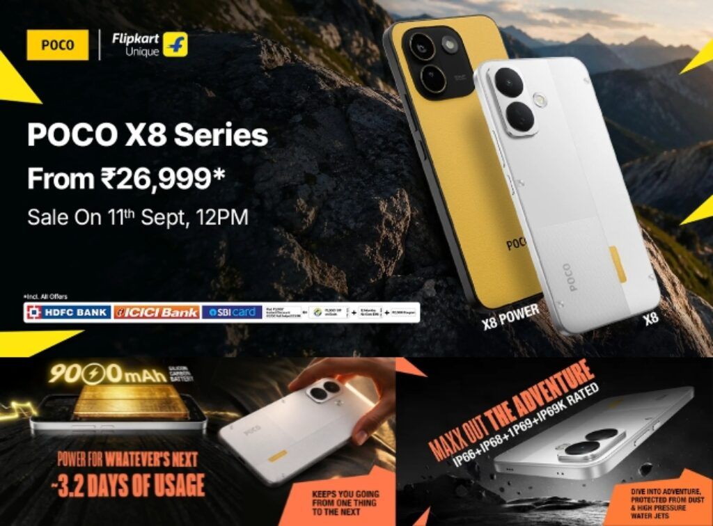 POCO X8 Price and features