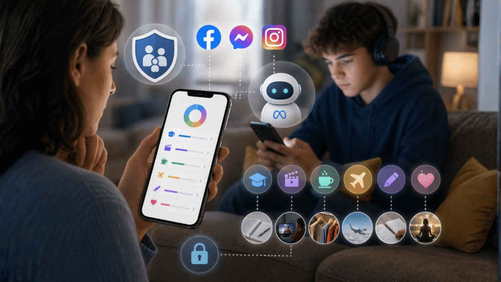 Parents can now see what their children ask Meta AI