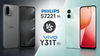 Philips S7221 5G vs Vivo Y31T 5G: Display, camera, India prices and more compared