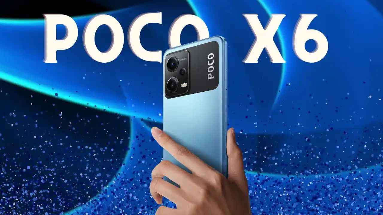 Xiaomi Poco X6 5G 256GB / 8GB RAM - Blue — Cover company