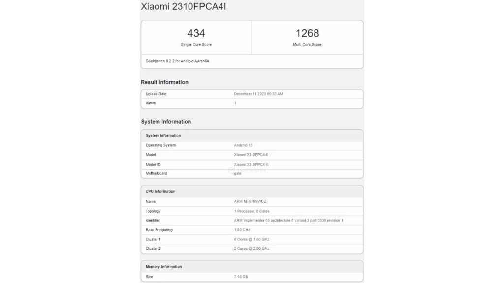Poco C65 Indian variant appears on Geekbench ahead of Dec 15 launch
