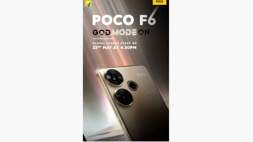 Poco F6 India launch set for May 23: Expected Specs & Price