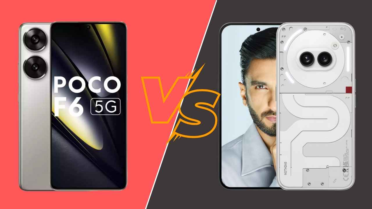 Poco F6 5G Vs Nothing Phone 2a: दो मिड-रेंजर्स के बीच तगड़ा बैटल, कौन बनेगा विजेता?