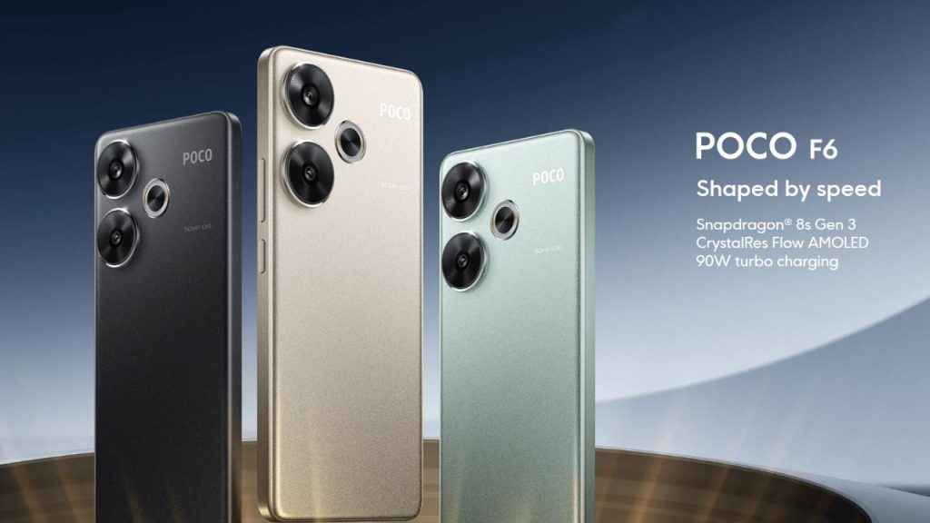 Poco F6 5G launched in India