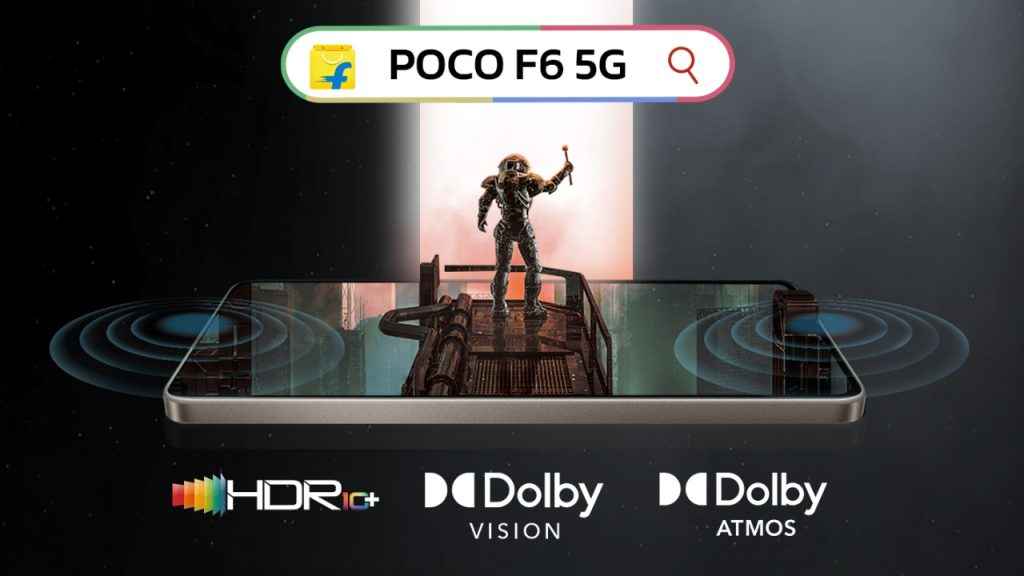 Poco F6 5G launched with Dolby Vision support display and 4K camera